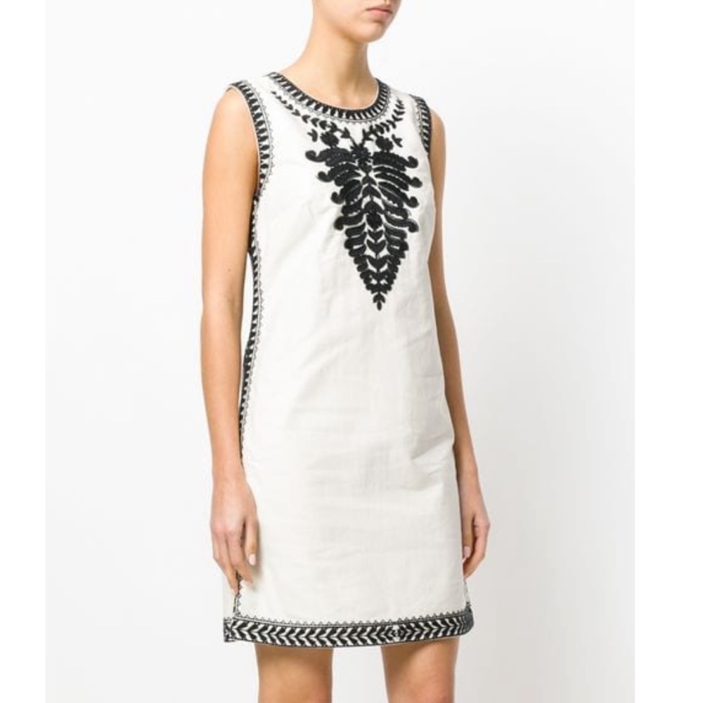 Tory Burch Embroidered Shift Dress